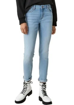 QS designed by Slim Jeans mit schmalem Bein 2111327
