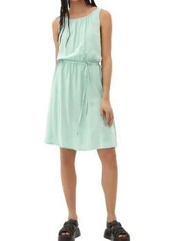 QS designed by Viskosekleid mit Raffung S13 2132725