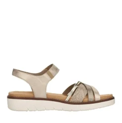 remonte Damen Riemchensandalen silber-metallic D2058-90
