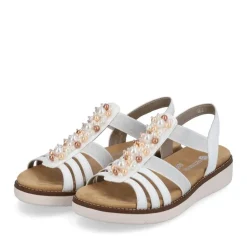 Remonte Damen Riemchensandalen edelweiß S13  D2047-80