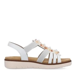 Remonte Damen Riemchensandalen edelweiß S13 D2047-80