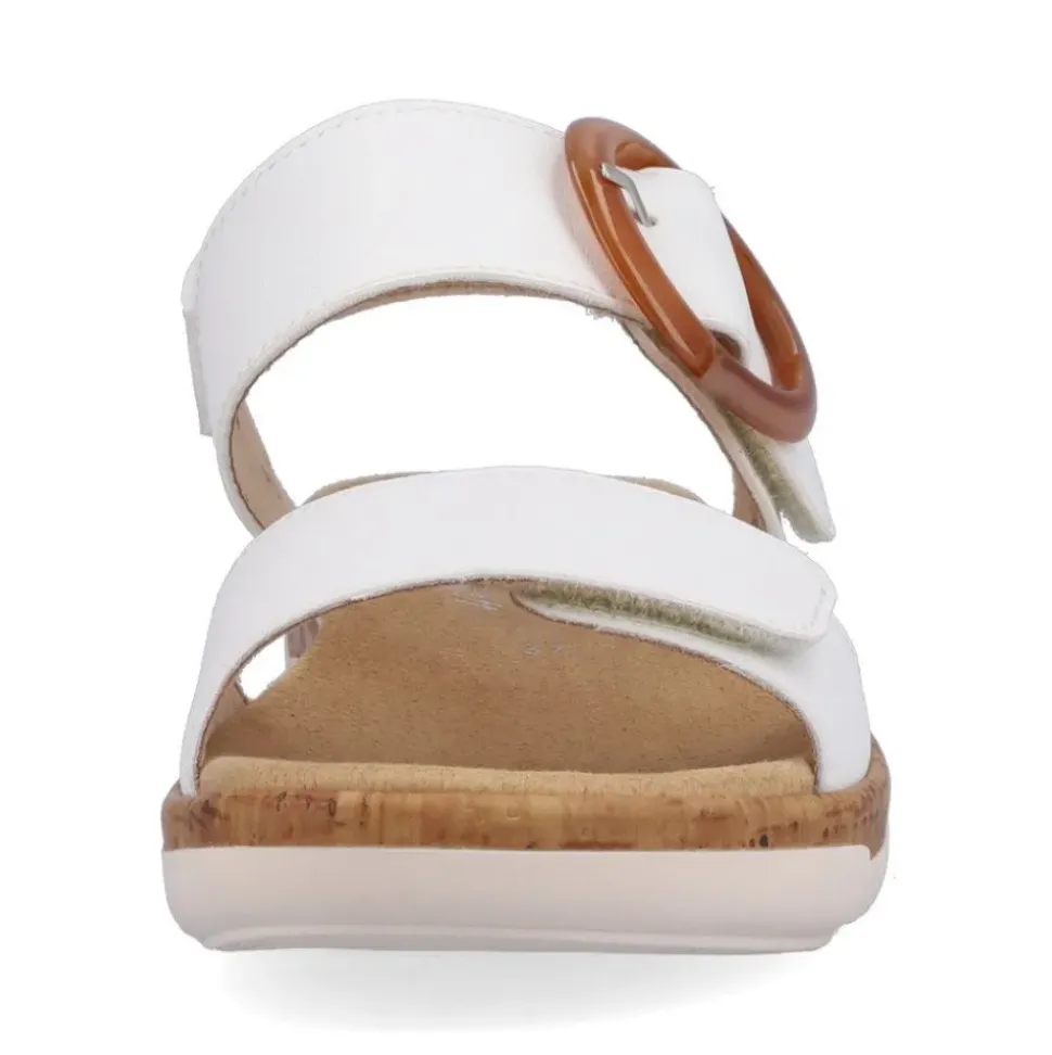 Remonte Damen Riemchensandalen edelweiß S13 R6853-80