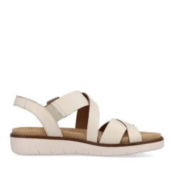 Remonte Damen Riemchensandalen hellbeige S13  D2060-60