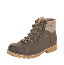 Remonte Damen Schnürboots Schnürstiefelette TEX- Membran robust braun S22 D7478-45