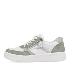 Remonte Damen Sneaker edelweiß-mintgrün S13 D0J01-80