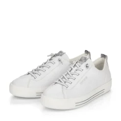 Remonte Damen Sneaker Leder Wechselfußbett weiß S14 D0913-80