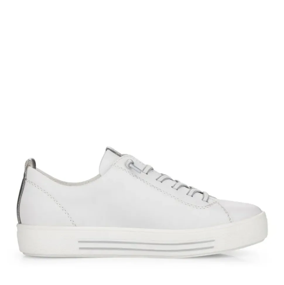 Remonte Damen Sneaker Leder Wechselfußbett weiß S14 D0913-80