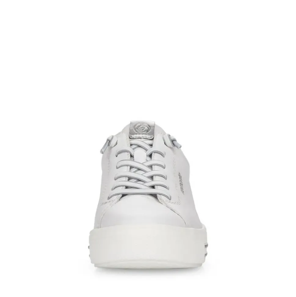 Remonte Damen Sneaker Leder Wechselfußbett weiß S14 D0913-80