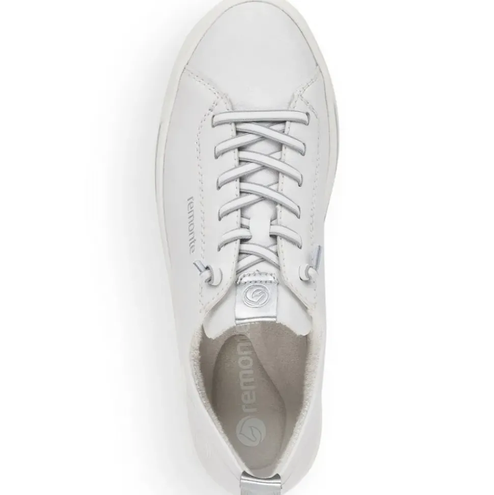 Remonte Damen Sneaker Leder Wechselfußbett weiß S14 D0913-80