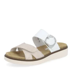 Remonte Pantolette Wechselfußbett rosegold - weiß S14 D2048-90