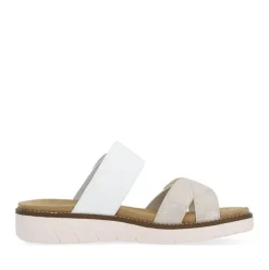 Remonte Pantolette Wechselfußbett rosegold - weiß S14 D2048-90