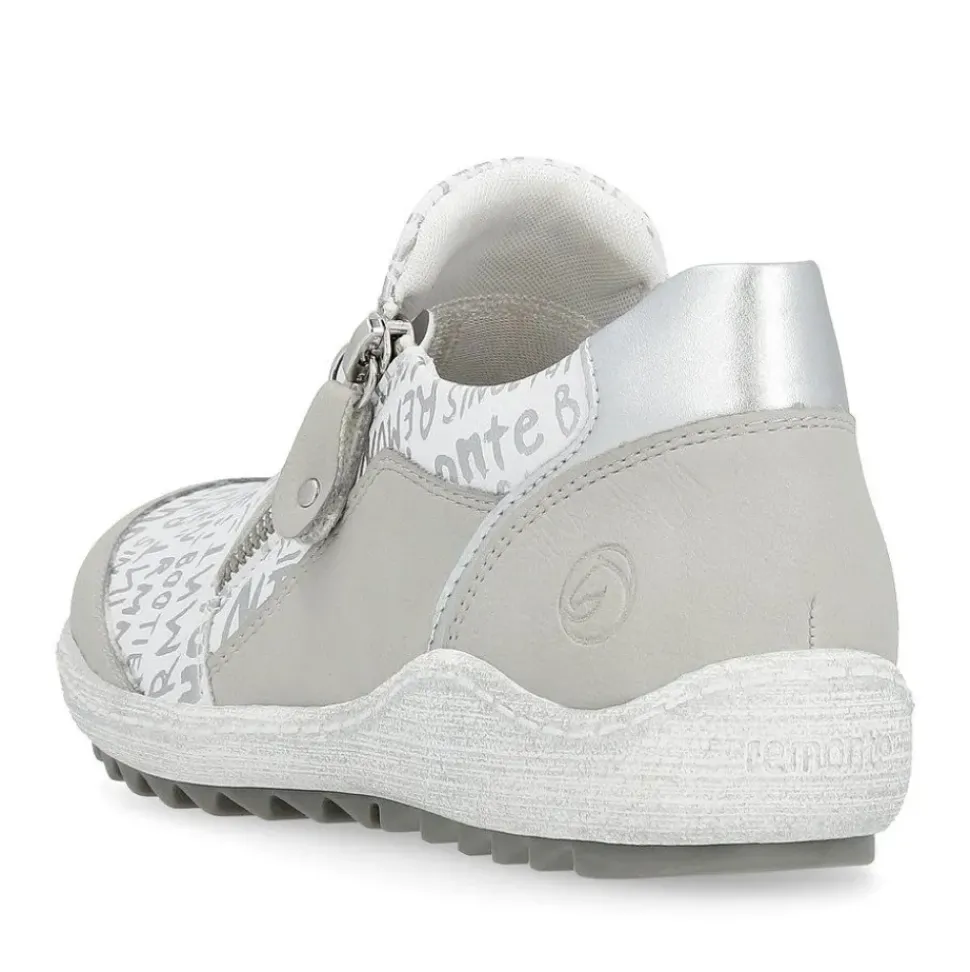 Remonte Slipper Wechselfußbett weiß silber S14 R1428-80