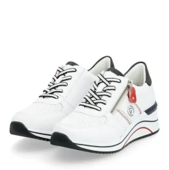 Remonte Sneaker Leder Wechselfußbett weiß S14 D0T04-81