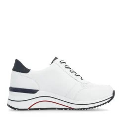 Remonte Sneaker Leder Wechselfußbett weiß S14 D0T04-81