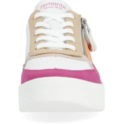 Remonte Sneaker Wechselfußbett weiß pink orange S14 D0J01-84