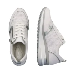 Remonte Sneaker weiß Reißverschluss S13  D2409-80