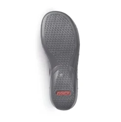 Rieker Antistress Damen Sandale Riemchensandale Gummizug schwarz S13 60806-00