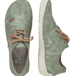 Rieker Antistress Damen Schnürschuh grün S12   52528-52