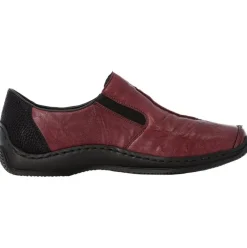 Rieker Antistress Damen Slipper Leder rot S12 L1751-35