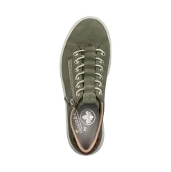 Rieker Antistress Damen Sneaker Plateau- Sohle grün S13 M1952-52