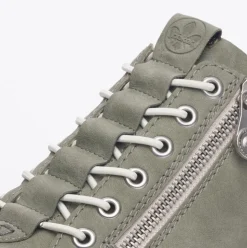 Rieker Antistress Damen Sneaker Plateau- Sohle grün S13 M1952-52