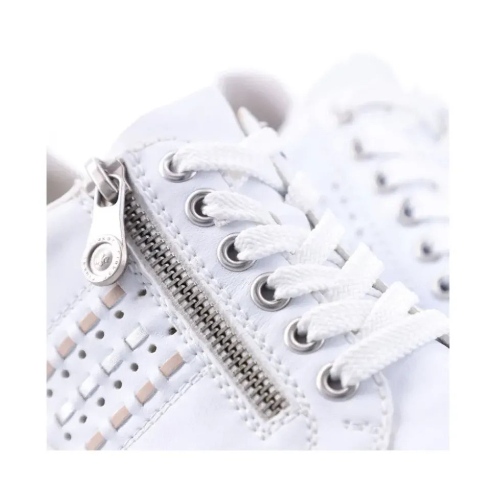 Rieker Antistress Damen Sneaker Keilabsatz weiß S13 N8321-80