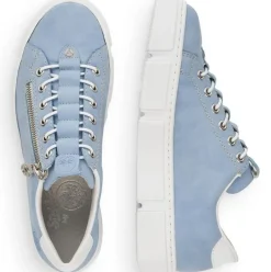 Rieker Antistress Damen Sneaker Plateausohle blau S13 N5952-10
