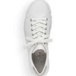 Rieker Antistress Damen Sneaker Schnürhalbschuh weiß S13 N59W1-80