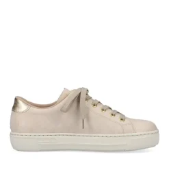 Rieker Antistress Damen Sneaker Schnürhalbschuh Plateausohle beige S13 L9800-80