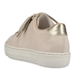 Rieker Antistress Damen Sneaker Schnürhalbschuh Plateausohle beige S13 L9800-80