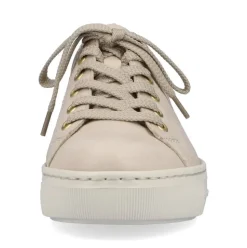 Rieker Antistress Damen Sneaker Schnürhalbschuh Plateausohle beige S13 L9800-80
