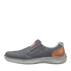 Rieker Antistress Herren Schlupfschuh Slipper blau S12 03053-14