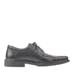 Rieker Antistress Herren Schnürschuh Leder schwarz S12   B0812-00