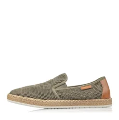 Rieker Antistress Herren Slipper Textil grün S13 B5276-54