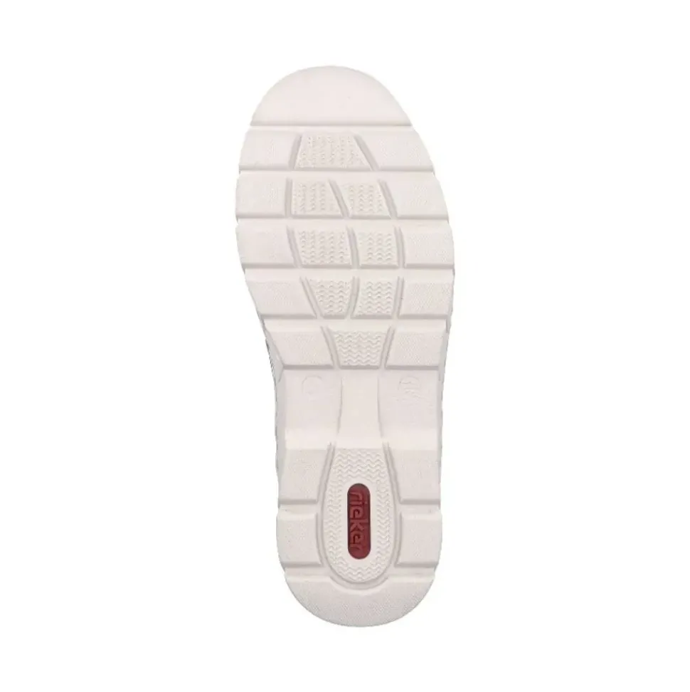 Rieker Antistress Herren Slipper Schlupfschuh Schnellschnürung Wechselfußbett grün S12 14555-54