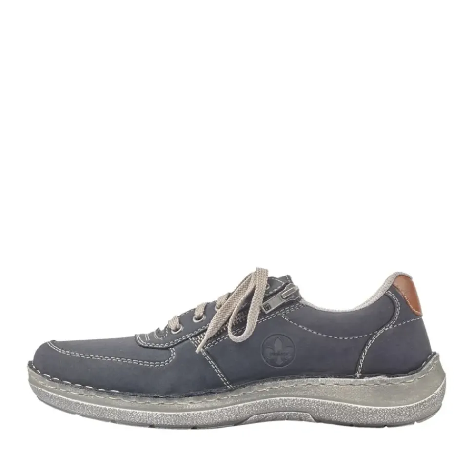 Rieker Antistress Herren Sneaker Halbschuh blau S12 03030-14