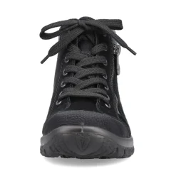 Rieker Antistress Schnürschuh Rauleder RiekerTEX- Membran schwarz S21 L7132-01