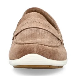 Rieker Antistress Slipper Rauleder beige S13 09050-64