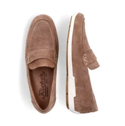 Rieker Antistress Slipper Rauleder beige S13 09050-64