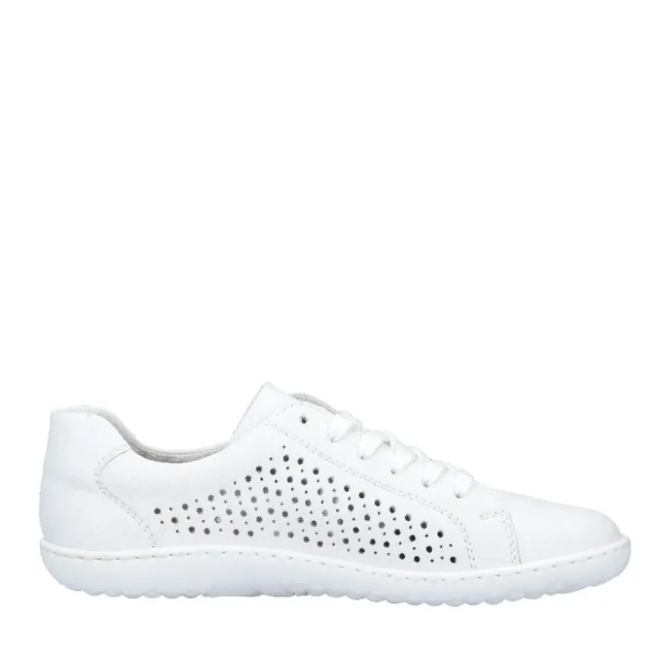 Rieker Antistress Sneaker Leder Lochmuster weiß S12 52824-80