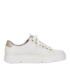 Riekerantistress Sneaker Schalensohle weiß S12  N5932-80