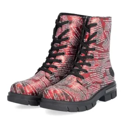 Rieker Biker Boots rot Z9120-35