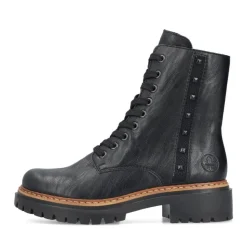 Rieker Biker Boots schwarz S24 72647-00