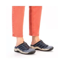 Rieker Clogs hellblau S14 L0555-10