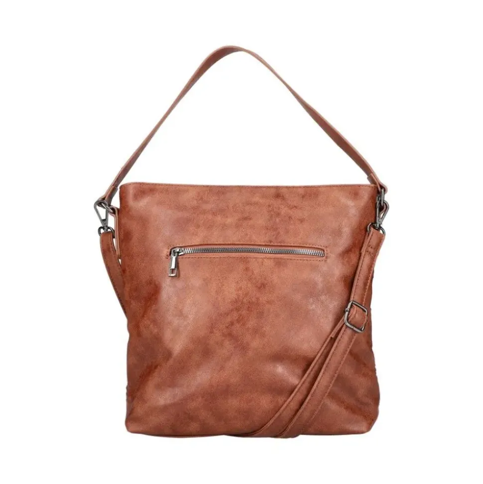 Rieker Damen Handtasche mit Reißverschluss in braun S23 H1514-22