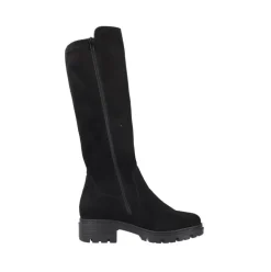 Rieker Damen Hochschaftstiefel mit Warmfutter in schwarz S23 76890-00