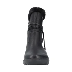 Rieker Damen Kurzstiefel Wechselfußbett, TEX-Membran schwarz S23 Z0070-00