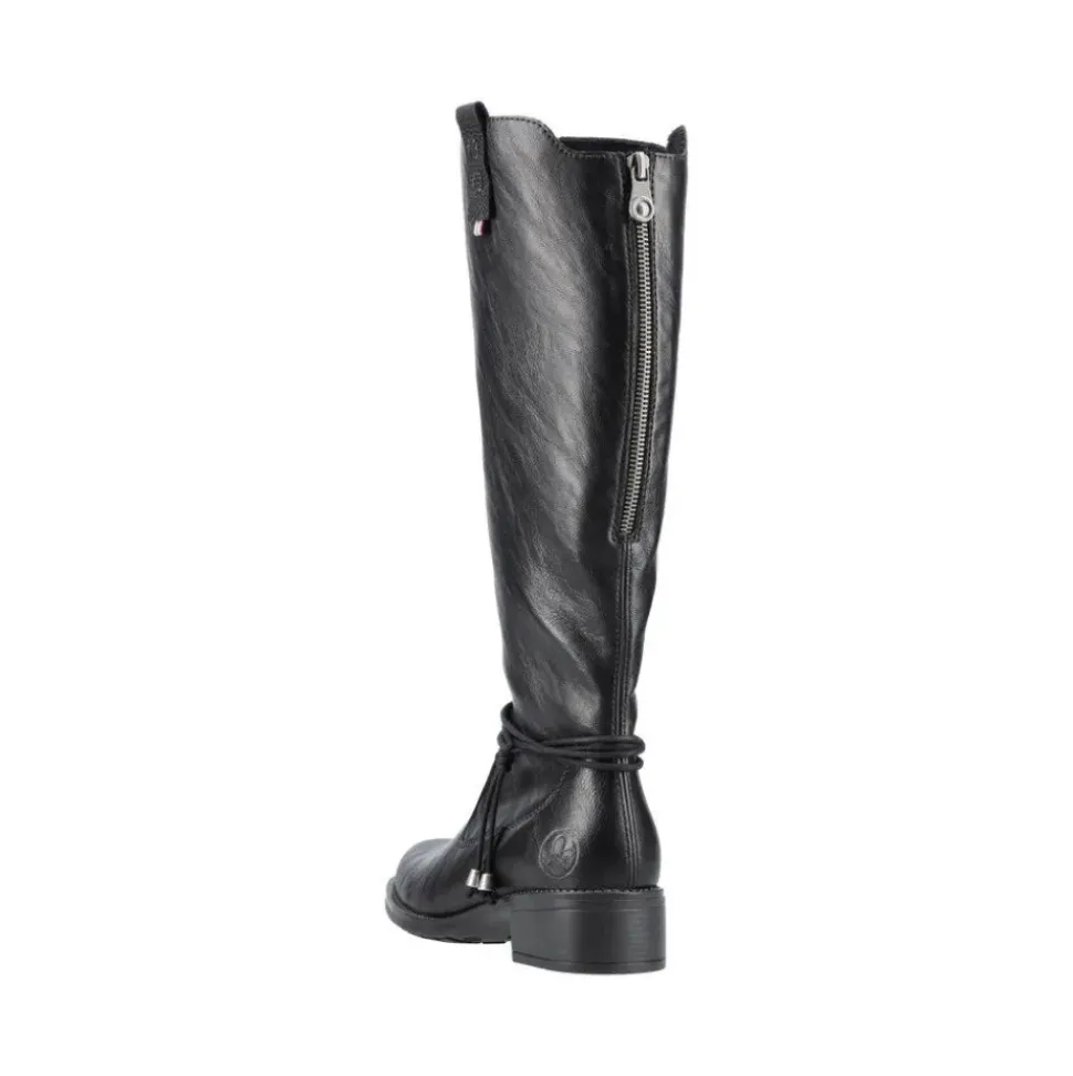 Rieker Damen Langschaftstiefel Vario-Schaft schwarz S23 Z7361-00