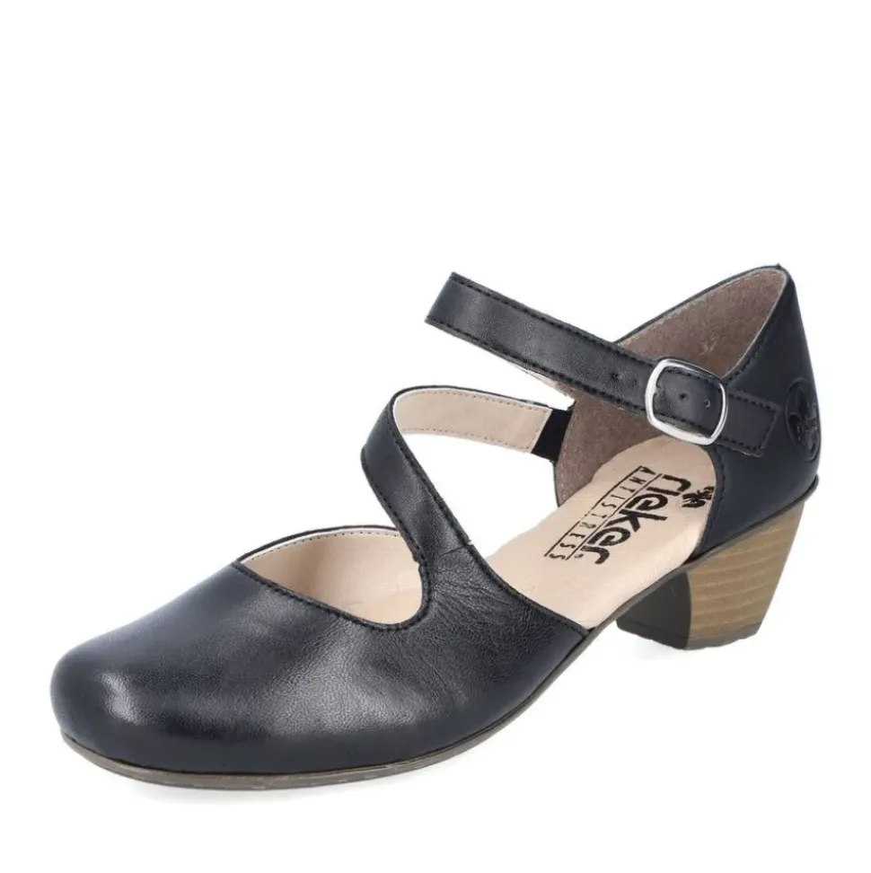 Rieker Damen Pumps glanzschwarz S13 41780-00