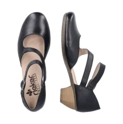 Rieker Damen Pumps glanzschwarz S13 41780-00